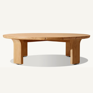 Table basse ronde en vente chaude avec un style moderne pour une utilisation en extérieur, résistante aux termites et aux intempéries - Product Image 3