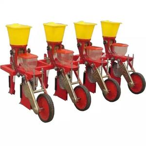 Suppliers Of High Quality Tractor Maize Corn Fertilizer 4 Roll Seeder Corn Planter Machine In Stock Ready For Shipment