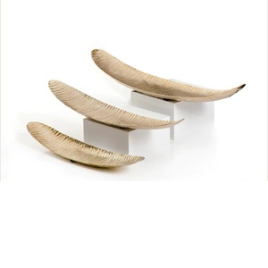 ถาดเสิร์ฟขนมและกาแฟถาดเสิร์ฟอาหารเค้กแสนหวานสำหรับบ้านโรงแรมเครื่องครัวดีไซน์หรูหรา - Product Image 6