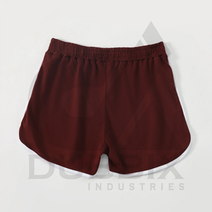 Pantalones cortos para correr para mujer, pantalones cortos deportivos 100% poliéster, logotipo personalizable, pegatina, diseño de patrón de Color, pantalones cortos para mujer - Product Image 2