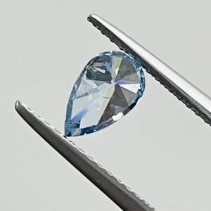 Exquis 5.00 CT fantaisie poire bleu vif coupe brillante diamant cultivé en laboratoire IGI certifié VS1 pour bagues de fiançailles bijoux de luxe - Product Image 2