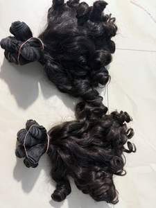 Extensiones de Cabello Humano Rizado y Voluminoso, Cabello Humano Indio 100% Remy, con Cordón, Doble Trama, Directamente del Vendedor - Product Image 6