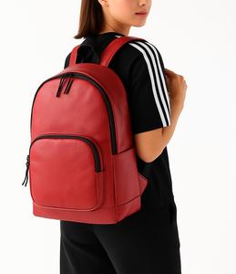 Sac à dos en cuir véritable pour femmes avec poche avant, idéal pour l'école, l'université et les voyages - Product Image 5