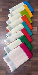 ส่าหรีพิมพ์ลาย lilen ดีไซน์พิเศษใหม่ทันสมัย - Product Image 4