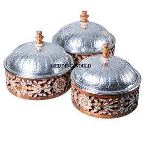Nouvelle collection tendance de casseroles en métal poli brillant personnalisées pour la maison et les aliments - Product Image 6