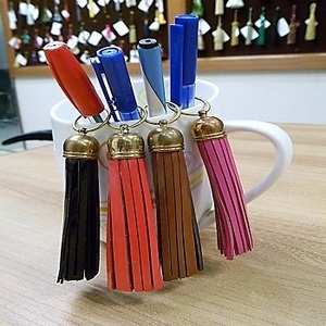 14ซม. ห้าชั้นกระเป๋าโพลีเอสเตอร์สีสันสดใสพู่ห้อยผ้าฝ้ายตกแต่งสวยงามแบบ DIY พู่ห้อยสำหรับกระเป๋า - Product Image 6