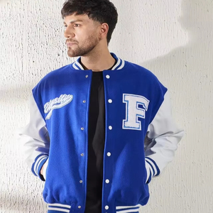 Custom <b>Men's</b> Quilted Bomber <b>Jacket</b> High Quality Puffer Outwear Fur Decoration Hooded Winter Cropped Polyester Nylon Canvas - Product Image 1