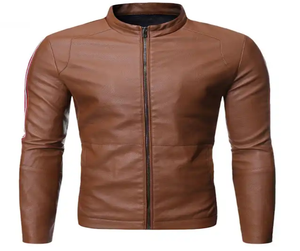 Chaqueta deportiva de cuero de talla grande personalizada de alta calidad para hombre, transpirable e impermeable para motocicleta, ropa de carreras de automóviles diseñada - Product Image 5