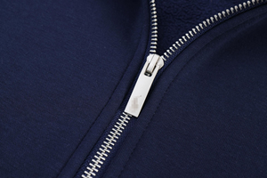 Offre Spéciale automne couleur unie hommes à manches longues fermeture éclair Hoodies avec des couleurs et des tailles personnalisées - Product Image 2