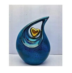 กล่องใส่เถ้ากระดูกที่ระลึกสำหรับสัตว์เลี้ยงสุนัขและแมวรูปทรงหยดน้ำตาโกศแบบเฉพาะตัวดูสง่างาม - Product Image 3