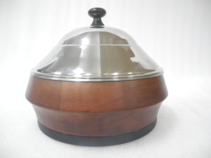 Olla caliente con Acabado niquelado para servir alimentos, cazuela aislada para servir alimentos, olla caliente para decoración de mesa de Hotel - Product Image 4