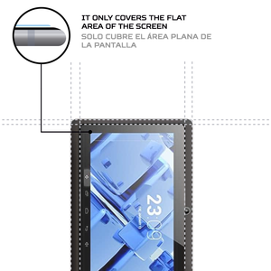 ฟิล์มกันรอยหน้าจอ ANTISHOCK สำหรับแท็บเล็ตมาสเตอร์ MID702A ฝาครอบป้องกันระดับพรีเมียม - Product Image 4