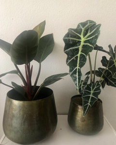 Latón macizo Calidad de lujo Chapado en oro Artículos de mesa de lujo Florero Maceta Metal hecho a mano para decoración de boda - Product Image 4