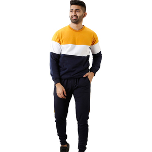 Sweat-shirts pour hommes à manches longues et col rond, imprimés en sérigraphie, brodés, unis, hiver, logo personnalisé, 100% coton, molleton respirant - Product Image 1