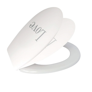 Asiento de Inodoro con Cierre Lento THERMO-HARD LOVE - Product Image 3