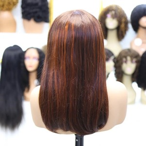 วิกผมผู้หญิงทำจากลูกไม้เกรดสูงดูเป็นธรรมชาติปรับแต่งสไตล์ได้นุ่มพันกันไม่คงทนคุณภาพ - Product Image 6