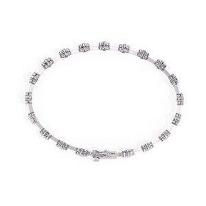 Bracelet en or 18 carats avec un magnifique diamant cultivé en laboratoire, bracelets et joncs de qualité supérieure - Product Image 2