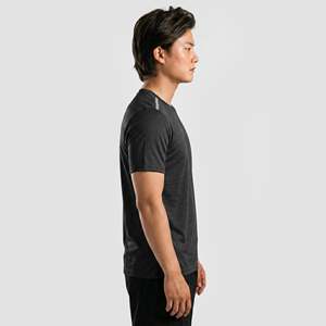 เสื้อยืดเฮฟวี่เวท 21 ตัว ผ้าถักสีดำ พิมพ์ลายสกรีน สไตล์เพอร์ฟอร์แมนซ์ สำหรับออกกำลังกาย ลายกราฟิก - Product Image 3