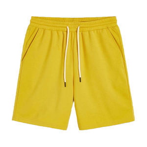 Pantalones Cortos Atléticos de Entrenamiento de Gimnasio para Hombre, Ropa de Gimnasio con Estampado de Logotipo Personalizado, Informal, Longitud Corta, Cintura Ajustable, Tinte Liso - Product Image 1