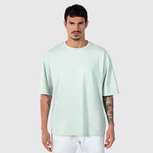 Camisetas de Hombre en Oferta, de Algodón/Fibra de Bambú, Diseño a Cuadros, Transpirables, de Secado Rápido, con Estampado Personalizado, Último Diseño - Product Image 1