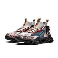 Vente en gros de nouvelles baskets tendance uniques pour hommes, prix d'usine, chaussures de course respirantes et réfléchissantes pour hommes