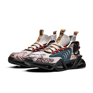 Zapatillas deportivas de hombre al por mayor, nuevas, a la moda, únicas, precio de fábrica, zapatillas para correr, transpirables y reflectantes. - Product Image 3