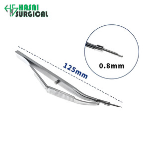 Punzón de Trabeculectomía Vitreo-retinal de Acero Inoxidable, Mordida Recta, Ancho de 1.2 mm, Manual, Certificado CE, Quirúrgico Oftálmico - Product Image 3