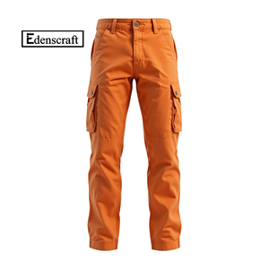 กางเกงคาร์โก้ผ้าใบของผู้ชายทนทานใช้งานได้ทนทานเป็นมิตรกับสิ่งแวดล้อมแห้งเร็วกิจกรรมกลางแจ้งสีน้ำเงินกรมท่า - Product Image 3