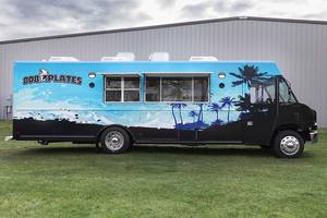 รถขายอาหารจานด่วนแบบพกพากลางแจ้งพร้อมห้องครัวเต็มรูปแบบใหม่ - Product Image 4