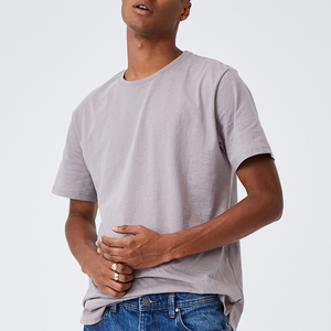 เสื้อยืดผู้ชายโอเวอร์ไซส์ผ้าฝ้าย100% เฮฟวี่เวท220กรัมลายทึบสไตล์ทางการโลโก้ออกแบบได้ตามต้องการ - Product Image 1