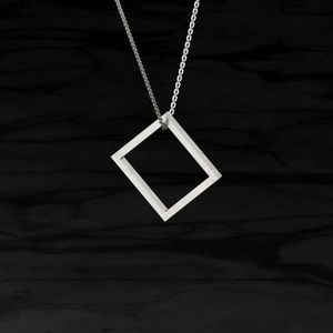 Étoile de David Hexagramme Pendentif Collier pour Femmes Hommes En Acier Inoxydable Chaîne De Cou Étoile À Six Branches Bijoux Juifs Cadeau - Product Image 2