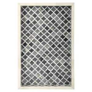 Luxe Sultana Handmade Bone & MOP Inlay Serving Tray Premium Arabic Homeware for Elegant Dining and Personalized Festive Gifting - Product Image 3