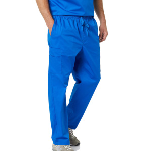 New Style Four-Pocket 4-Way <b>Stretch</b> <b>Cargo</b> Nurses Pant OEM Available Polyester Spandex Scrub Hospital Uniforms - Product Image 2