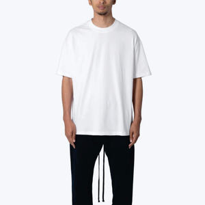 Camisetas de algodón elástico de talla grande con manga raglán de alta calidad al por mayor personalizadas, camisetas de hombre con estilo informal para usar - Product Image 1