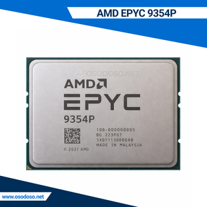 AMD EPYC 9354P 32 cœurs/64 threads 3,25 GHz-3,8 GHz 280 W (100-000000805) - Product Image 1