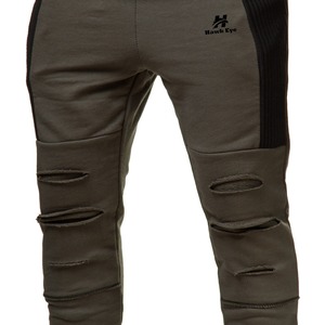 กางเกงแฟชั่นสำหรับผู้ชายกางเกงและกางเกงขายาวผ้าคอตตอนทรงสลิมฟิตสำหรับวิ่งสไตล์ลำลองแบบสั่งตัดตามแบบ - Product Image 2