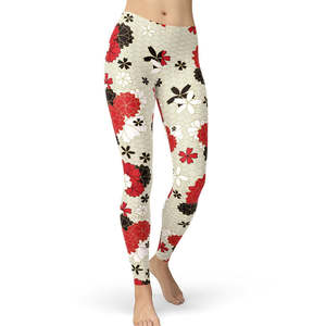 Leggings Deportivos de Mujer Sublimados, de Punto, Cintura Media, Push-Up, para Gimnasio, Fitness, Running, Yoga, Secado Rápido, Transpirables - Product Image 3