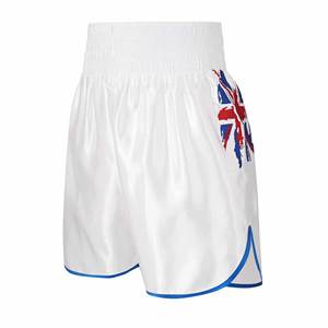 Pantalones Cortos de Boxeo Unisex Personalizados de Alta Gama, 100% Poliéster, Sólidos, Transpirables, de Secado Rápido, con Decoración Bordada, OEM - Product Image 5