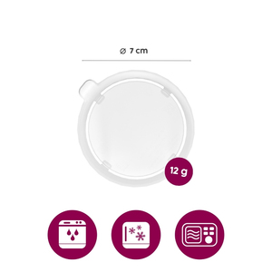 ORNAMIN Discreet Drinking lid - Controlled Flow Drinking Aid Adaptive Cup Attachment - Product Image 4