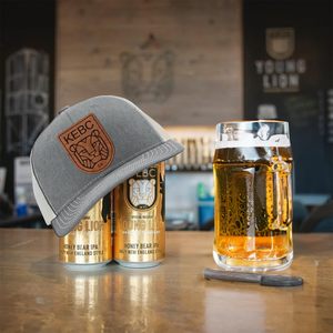 Casquette de camionneur à mailles brodées à 5 panneaux du vendeur OEM Casquette décontractée pour l'extérieur avec drapeau et coupe extensible avec style à la mode - Product Image 2