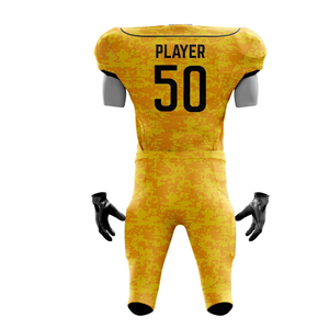 Uniforme de fútbol americano, tela de acabado liso, uniforme de fútbol americano, ropa deportiva para equipos americanos, uniforme de fútbol americano - Product Image 3