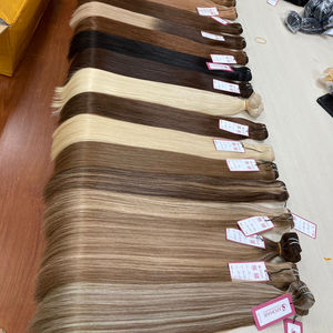 ผมต่อเป็นลอนแบบธรรมชาติและสีบลอนด์ผมสองชั้น - Product Image 1