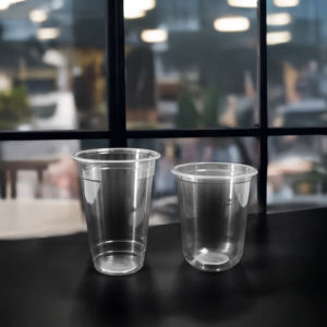 ถ้วยพลาสติก PET/PP ขนาด95มม. 16ออนซ์ถ้วยเครื่องดื่มแบบใช้แล้วทิ้งสำหรับดื่มน้ำผลไม้ชากาแฟเครื่องดื่มเย็น - Product Image 2