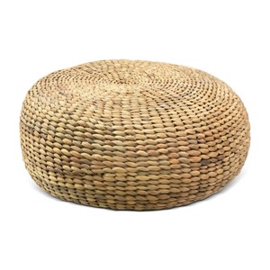 Factory direct price <b>stool</b> <b>ottomans</b> home decor pouf <b>stools</b> braided water hyacinth <b>ottoman</b> poufs - Product Image 1