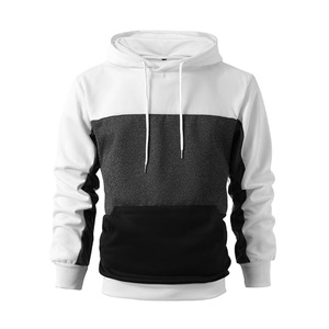 Sudadera con capucha de lana de algodón 100% pesado de alta calidad, cremallera de gran tamaño, logotipo personalizado anticontracción, diseño de Jersey, estilo con cremallera - Product Image 5