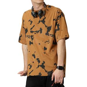 Fashionable Cotton/<b>Bamboo</b> <b>Fiber</b> Men's T Shirts Custom Design O-Neck High Quality Eco-Friendly Quick Dry Jersey <b>Fabric</b> Plain - Product Image 1