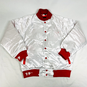 Chaqueta de satén personalizada Delta Sigma para hermandades, con letras griegas bordadas, reversible, impermeable, transpirable, estilo bomber, unisex, elegante para primavera. - Product Image 6