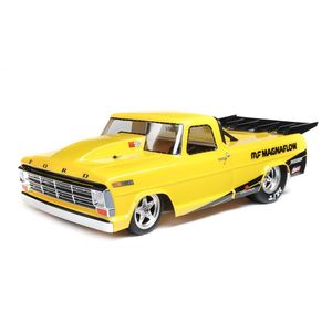 NEW & ORIGINAL 1/10 '68 Fo-rd F100 22S 2WD No Prep Drag Truck Brushless RTR, Magnaflow - Product Image 3
