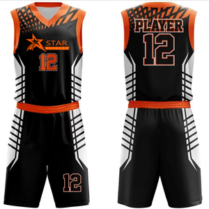 Ropa deportiva, conjuntos de uniformes de baloncesto de alta calidad, camiseta personalizada con uniforme de baloncesto por sublimación de transferencia de calor - Product Image 1