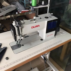 Flatbed Heavy-Duty Overlock Stitch Programmable Industrial <b>Sewing</b> Machine Compound Feed Automatic Operation Engine Core - Product Image 4